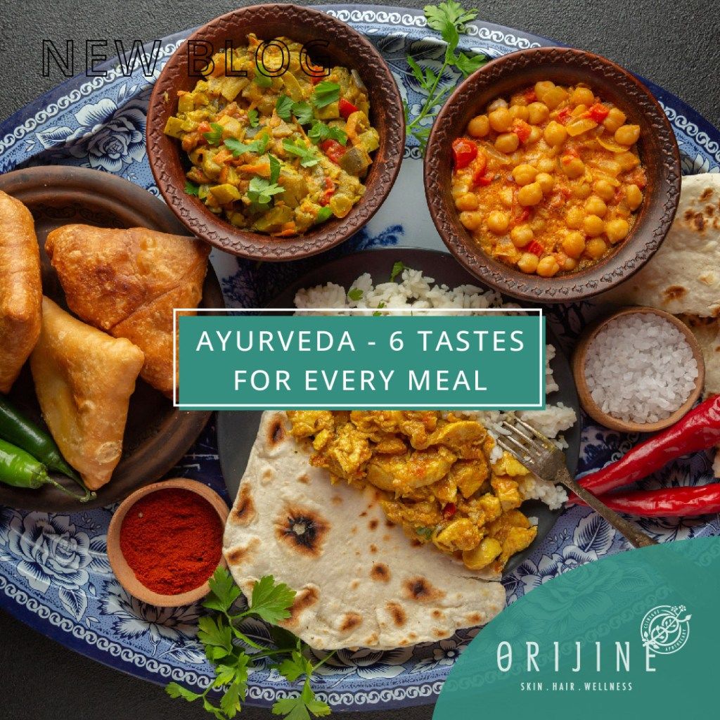 Ayurveda - 6 tastes for every meal - read our new blog